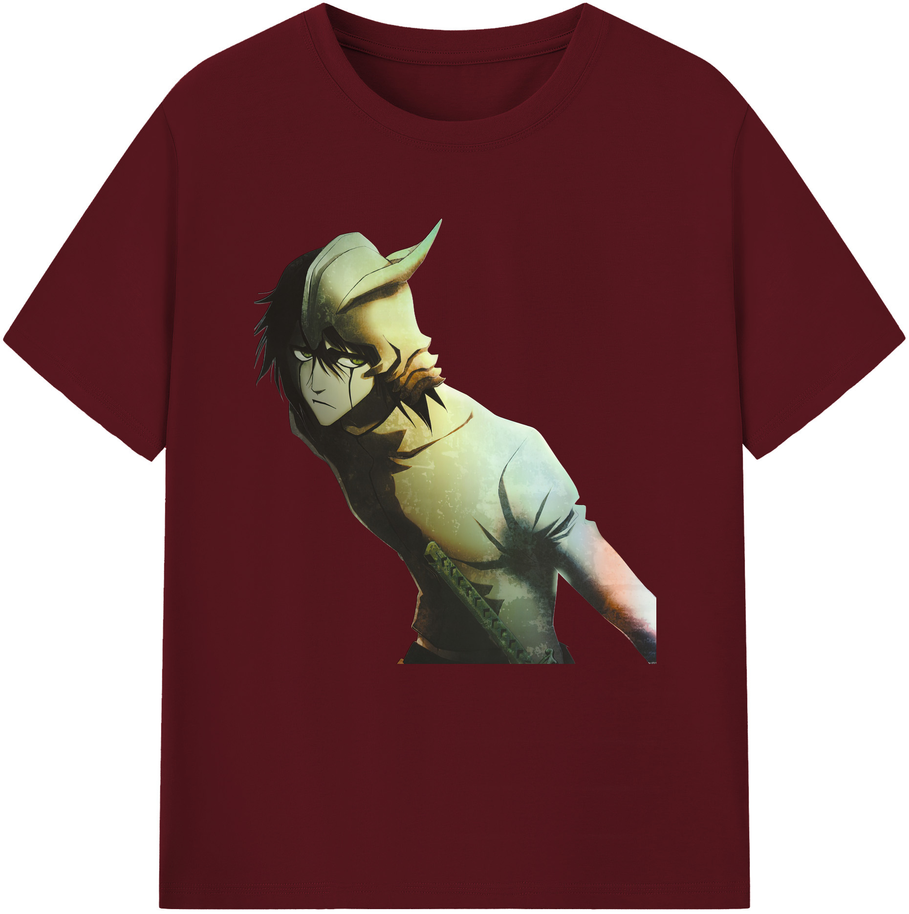 （画像用） ブリーチ ウルキオラ·シファー BLEACH Ulquiorra cifer 綿100％半袖Tシャツ（フロントプリント）